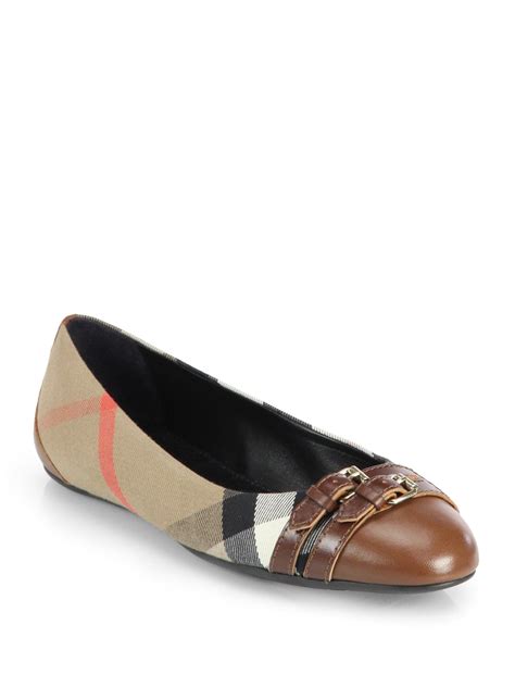 burberry ballet flats for women